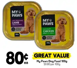 Drakes My Paws Dog Food offer