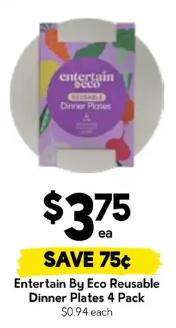 Drakes Entertain By Eco Reusable Dinner Plates offer
