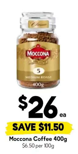 Drakes Moccona Coffee offer