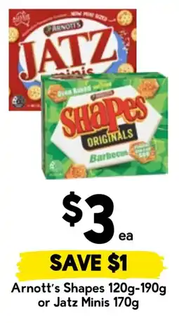 Drakes Arnott's Shapes offer