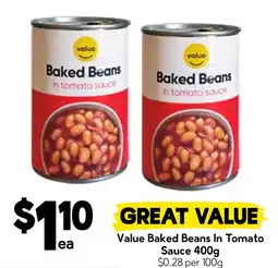 Drakes Value Baked Beans In Tomato Sauce offer