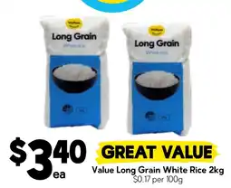 Drakes Value Long Grain White Rice offer