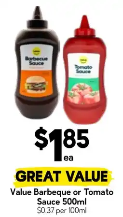 Drakes Value Barbeque or Tomato Sauce offer