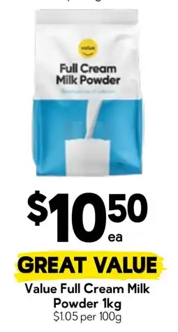 Drakes Value Full Cream Milk Powder offer