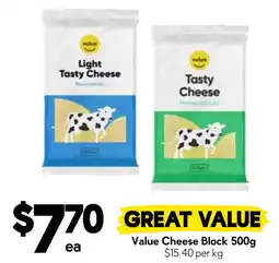 Drakes Value Cheese Block offer