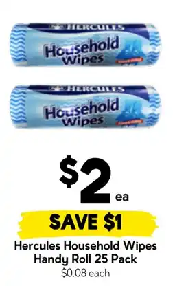 Drakes Hercules Household Wipes offer