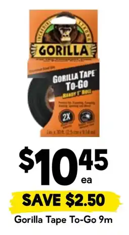 Drakes Gorilla Tape To-Go offer