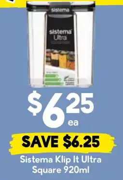 Drakes Sistema Klip It Ultra Square offer