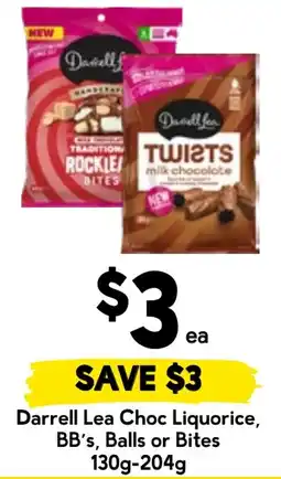 Drakes Darrell Lea Choc Liquorice offer