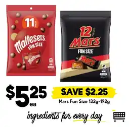 Drakes Mars Fun Size offer