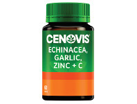 Discount Drug Stores Cenovis Echinacea, Garlic, Zinc + C 60 Tablets offer