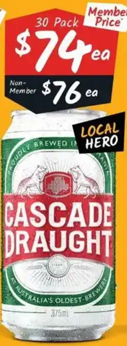 Cascade Draught