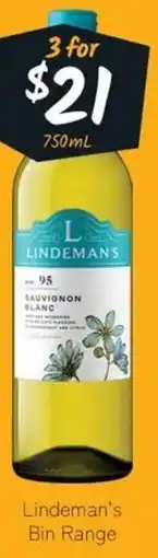 Cellarbrations Lindeman's Bin Range offer