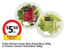 Coles Coles Kitchen Asian Style Salad Bowl offer