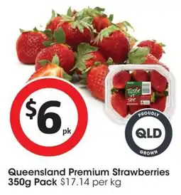 Coles Queensland Premium Strawberries offer