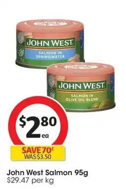 Coles John West Salmon offer