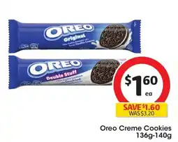 Coles Oreo Creme Cookies offer