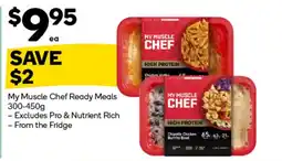 Woolworths My Muscle Chef Ready Meals offer