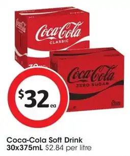 Coles Coca-Cola Soft Drink offer