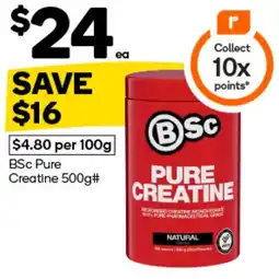 Woolworths BSc Pure Creatine offer