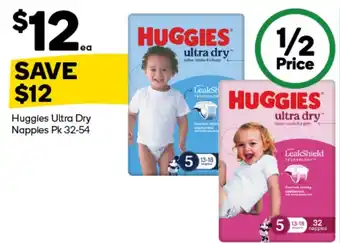 Huggies Ultra Dry Nappies