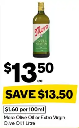 Woolworths Moro Olive Oil or Extra Virgin Olive Oil offer