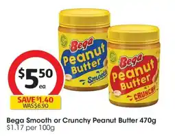 Coles Bega Peanut Butter offer