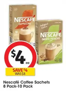 Coles Nescafé Coffee Sachets offer