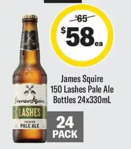 Coles James Squire 150 Lashes Pale Ale offer