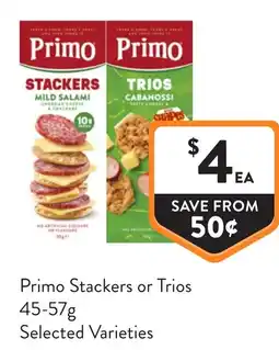 Foodworks Primo Stackers or Trios offer