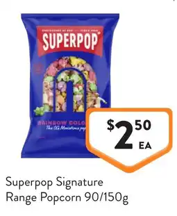 Foodworks Superpop Signature Range Popcorn offer