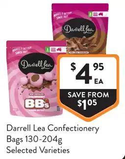 Foodworks Darrell Lea Confectionery Bags offer