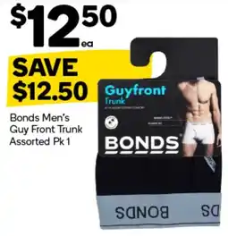 Woolworths Bonds Men's Guy Front Trunk Assorted offer