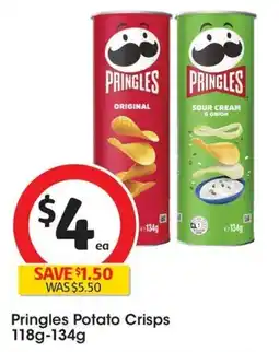 Coles Pringles Potato Crisps offer