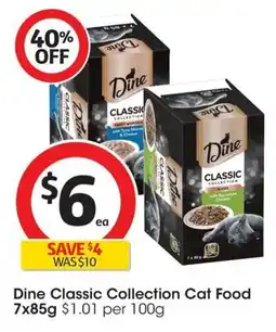 Coles Dine Classic Collection Cat Food offer