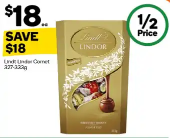 Lindt Lindor Cornet Assorted