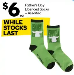 Woolworths Grogu Licensed Socks offer