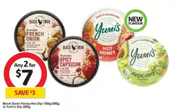 Coles Black Swan Favourites Dip offer