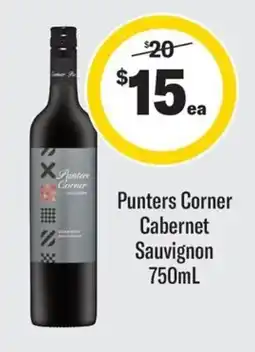 Coles Punters Corner Cabernet Sauvignon offer