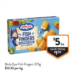 Foodworks Birds Eye Fish Fingers offer