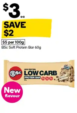 Woolworths BSc Soft Protein Bar offer