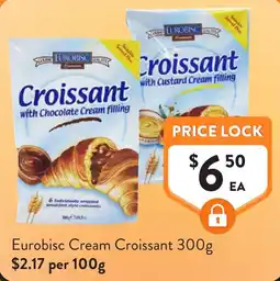 Foodworks Eurobisc Cream Croissant offer