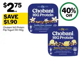 Woolworths Chobani 16G Protein Flip Yogurt offer