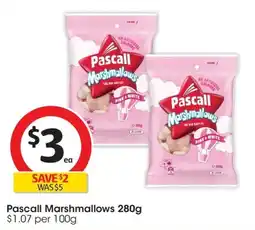 Coles Pascall Marshmallows offer