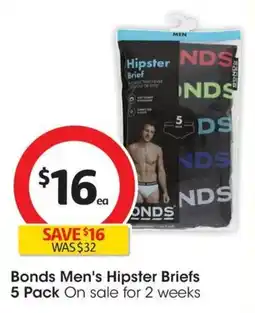 Coles Bonds Men's Hipster Briefs offer