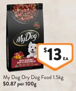 Foodworks My Dog Dry Dog Food offer