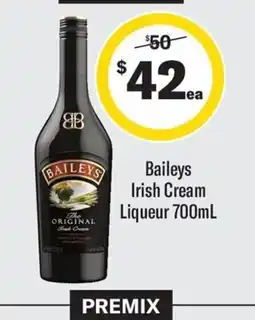 Coles Baileys Irish Cream Liqueur offer