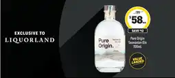 Coles Pure Origin Tasmanian Dry Gin offer