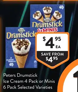 Foodworks Peters Drumstick Ice Cream offer