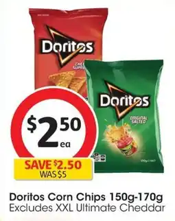 Coles Doritos Corn Chips offer